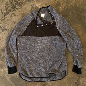 Grey Fleece Pullover